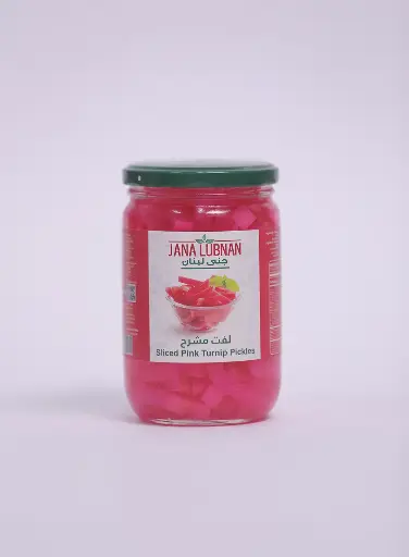 Sliced Pink Turnip Pickles